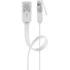 Goobay 93362 U/UTP CAT5e Lapos Patch Kábel 7m - Fehér (93362) kábel és adapter
