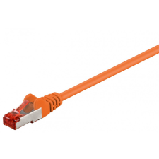 Goobay 93469 hálózati kábel Narancssárga 10 M Cat6 S/FTP (S-STP) kábel és adapter