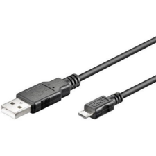 Goobay 93918 USB micro-B 2.0 kábel 1m - Fekete (93918) kábel és adapter