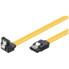 Goobay 93945 SATA (anya - anya 90°) kábel 0.2m (93946)