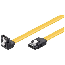 Goobay 93945 SATA (anya - anya 90°) kábel 0.2m (93946) kábel és adapter