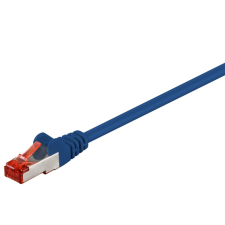 Goobay 95502 Kék 3 M Cat6 S/FTP (S-STP) kábel és adapter