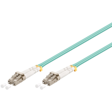 Goobay 95756 optikai patch kábel LC/UPC Duplex 15m - Türkiz (95756) kábel és adapter