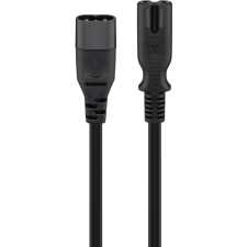 Goobay 97201 250V Tápkábel hosszabbító - 2m (97201) kábel és adapter