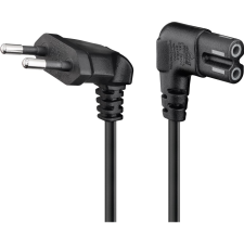 Goobay 97344 250V Hálózati tápkábel - 0.75m (97344) kábel és adapter