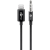 Goobay Apple Lightning 8 pin - audio 3,5 mm jack M 1m Black