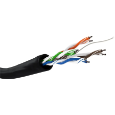 Goobay CAT5E Összekötő Fekete 100m 57196 kábel és adapter