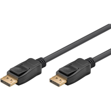 Goobay DisplayPort 1.4 Összekötő Fekete 3m 64799 kábel és adapter