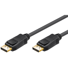 Goobay DisplayPort v1.2 - DisplayPort kábel 3m Fekete kábel és adapter