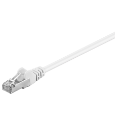 Goobay F/UTP CAT5e Patch kábel 20m - Fehér (93495) kábel és adapter