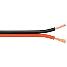 Goobay hangszórókábel CU 100m - Piros/Fekete (59378) kábel és adapter