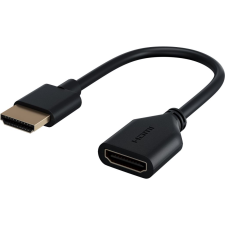 Goobay HDMI apa - HDMI anya adapter fekete (64824) (G64824) kábel és adapter
