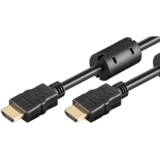 Goobay HDMI kábel aranyozott 2.0 1,5m 4 K fekete (61300) (G61300) kábel és adapter