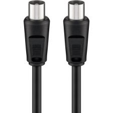 Goobay Koax Antenna kábel Duplán árnyékolt 1.5m - Fekete (68146) kábel és adapter
