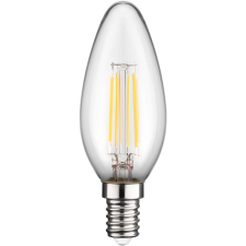 Goobay LED Filament Gyertya izzó 4W 470lm 2700K E14 - Meleg fehér izzó