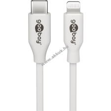 Goobay Lightning - USB-C USB töltő és szinkronizáló kábel 0,5m mobiltelefon kellék