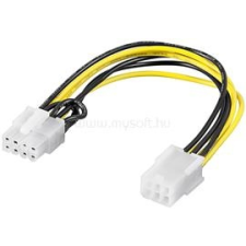 Goobay PCI-E tápkábel átalakító 6-pin - 8-pin, 20cm (93635) kábel és adapter