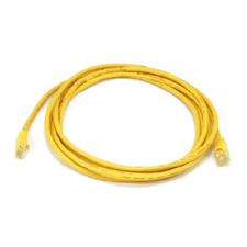 Goobay rj45 cat5e utp - rj45 cat5e utp m/m adatkábel 2m sárga 68356 kábel és adapter