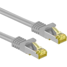 Goobay RJ45 CAT7 S/FTP -&gt; RJ45 CAT7 S/FTP M/M adatkábel 1m szürke (91585) kábel és adapter