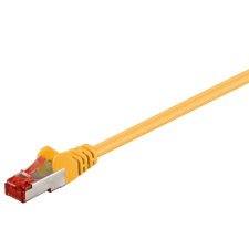 Goobay S/FTP CAT6 Patch kábel 1.5m - Sárga (95566) kábel és adapter