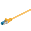 Goobay S/FTP CAT6a Patch kábel 1.5m - Sárga (95601)