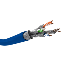 Goobay S/FTP CAT7a Installációs kábel 500m - Kék (91895) kábel és adapter