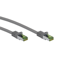 Goobay S/FTP CAT8.1 Patch kábel 10m - Szürke kábel és adapter