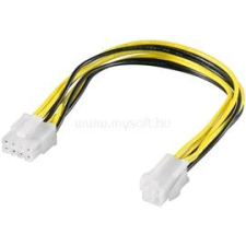 Goobay tápkábel átalakító 4-pin - 8-pin, 20cm (51358) kábel és adapter