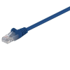 Goobay U/UTP CAT5e Patch kábel 0.5m - Kék (68335)