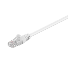 Goobay U/UTP CAT5e Patch kábel 1m - Fehér (68501) kábel és adapter