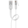 Goobay U/UTP CAT6 Lapos patch kábel 1.5m - Fehér (95192)