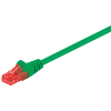 Goobay U/UTP CAT6 Patch kábel 1m - Zöld (68440)