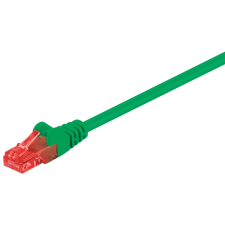 Goobay U/UTP CAT6 Patch kábel 1m - Zöld (68440) kábel és adapter