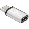 Goobay USB 2.0 Type C Micro USB Átalakító Ezüst 5cm 56636