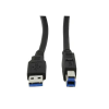 Goobay USB 3.0 összekötő kábel A/B, 1.8m