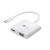 Goobay USB-C Multiport Adapter HDMI + VGA + PD 100W fehér (52418) (G52418)