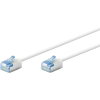 Goobay UTP CAT6A Összekötő Fehér 15cm 74326