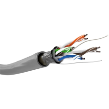 Goobay UTP CAT 5e patch kábel 100m szürke (68707) (go68707) kábel és adapter
