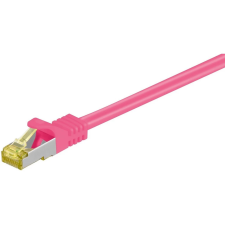 Goobay UTP Összekötő Rózsaszín 1m 91587 kábel és adapter