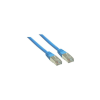 GOOD CONNECTIONS 8060-010B S/FTP CAT6 RJ45 Patch kábel 1m - Kék (8060-010B)
