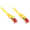 GOOD CONNECTIONS 8060-075Y S/FTP CAT6 RJ45 Patch kábel 7.5m - Sárga (8060-075Y)