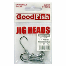 Good Fish Jig Head - Méret: 4/0Tömeg: 24gCsomagolás: 3db /csomagSzin: Ezüst horgászkiegészítő