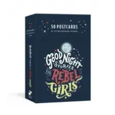  Good Night Stories for Rebel Girls: 50 Postcards – ELENA FAVILLI idegen nyelvű könyv