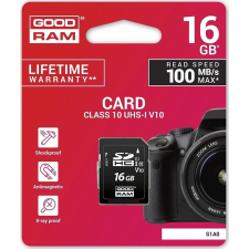 Goodram GOODRAM Memóriakártya SDHC 16GB CL10 UHS-I U1 memóriakártya