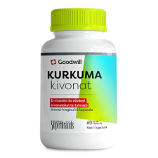  GOODWILL KURKUMA KIVONAT E-VITAMIN KAPSZULA 60X vitamin és táplálékkiegészítő