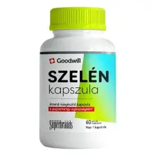 Goodwill Szelén kapszula 60db vitamin és táplálékkiegészítő