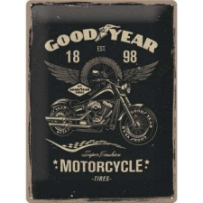  Goodyear Motorcycle Fémtábla dekoráció