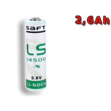 Goowei SAFT LS 14500 STD lítium elem 3,6 V, 2600 mAh speciális elem