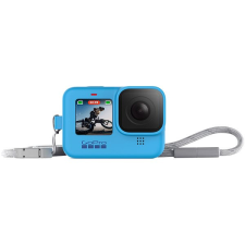 GoPro Tok + zsinór (kék) (Sleeve + Lanyard Blue) sportkamera kellék
