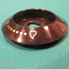 Gorenje-Mora Jelzőgyűrű, főzőgomb (eredeti, fekete) GORENJE tűzhely beépíthető gépek kiegészítői